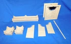 MARX CAPTAIN GALLANT FORT BATTLEMENTS ARCHITECTURAL PARTS LOT
