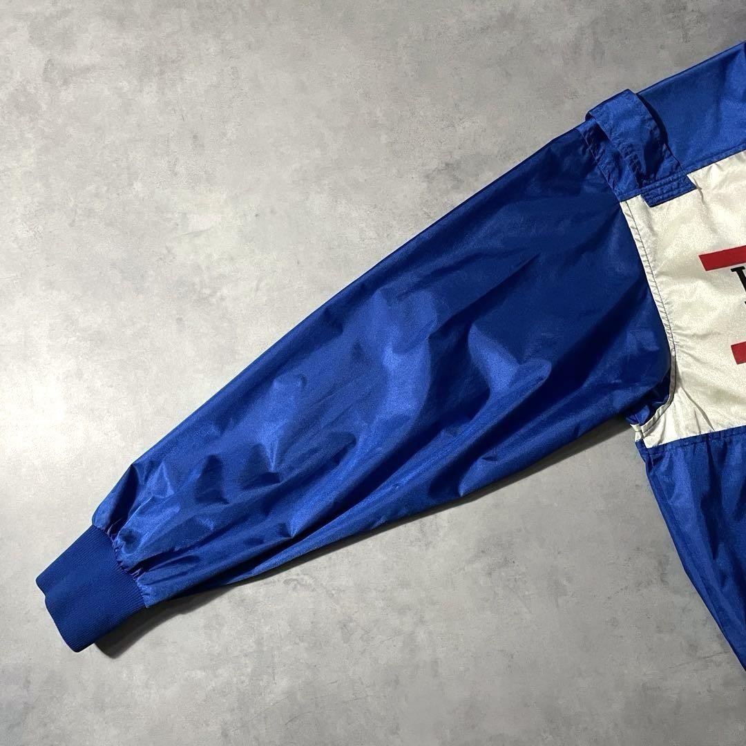 old “TEAM YAMAHA” nylon racing jacket blue and white limited