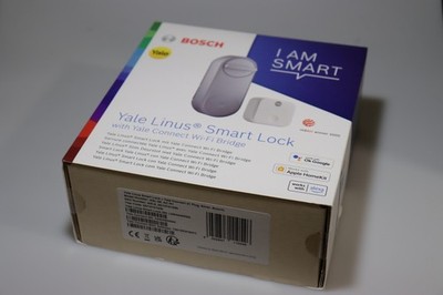 Bosch Smart Home Yale Linus  Smart Lock incl. Yale Connect WiFi Bridge, neu