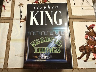 Needful Things by Stephen King Hardback Book Club Edition 1991