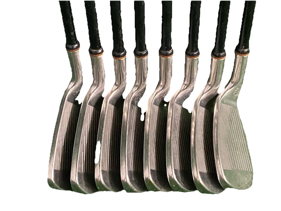 Orlimar TriMetal Iron Set 3-PW Regular Graphite 5i 38" RH New Midsize Grips Nice - Image 3 of 4