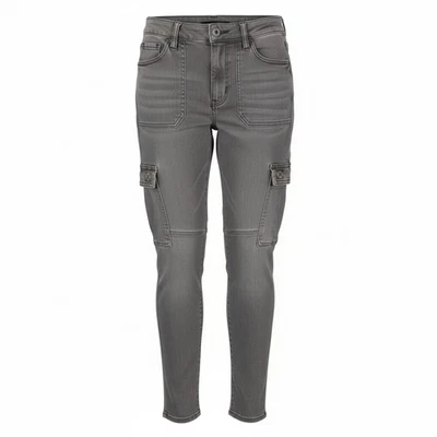 American Eagle Outfitters Super Hi-Rise Jegging Femme Jean Skinny W30 Gris - Photo 1/4