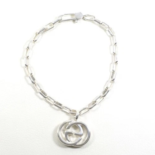 Gucci Borsa Bracciale Incastro G Argento Peso Totale circa 11.9... GZl162o9