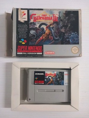 Castlevania 4 SNES Super Nintendo (nur Karton und Box)