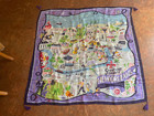Spartina 449 Scarf New Orleans MAP Linen Blend  44 x 44 inches — photo 1
