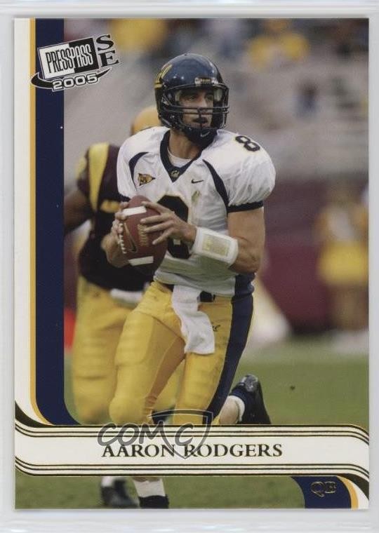 2005 Press Pass SE Gold Aaron Rodgers #G7 Rookie RC 10k8