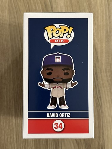 Authentic David Ortiz Signed Funko Pop JSA COA Autographed 34 MLB HOF - Picture 6 of 6