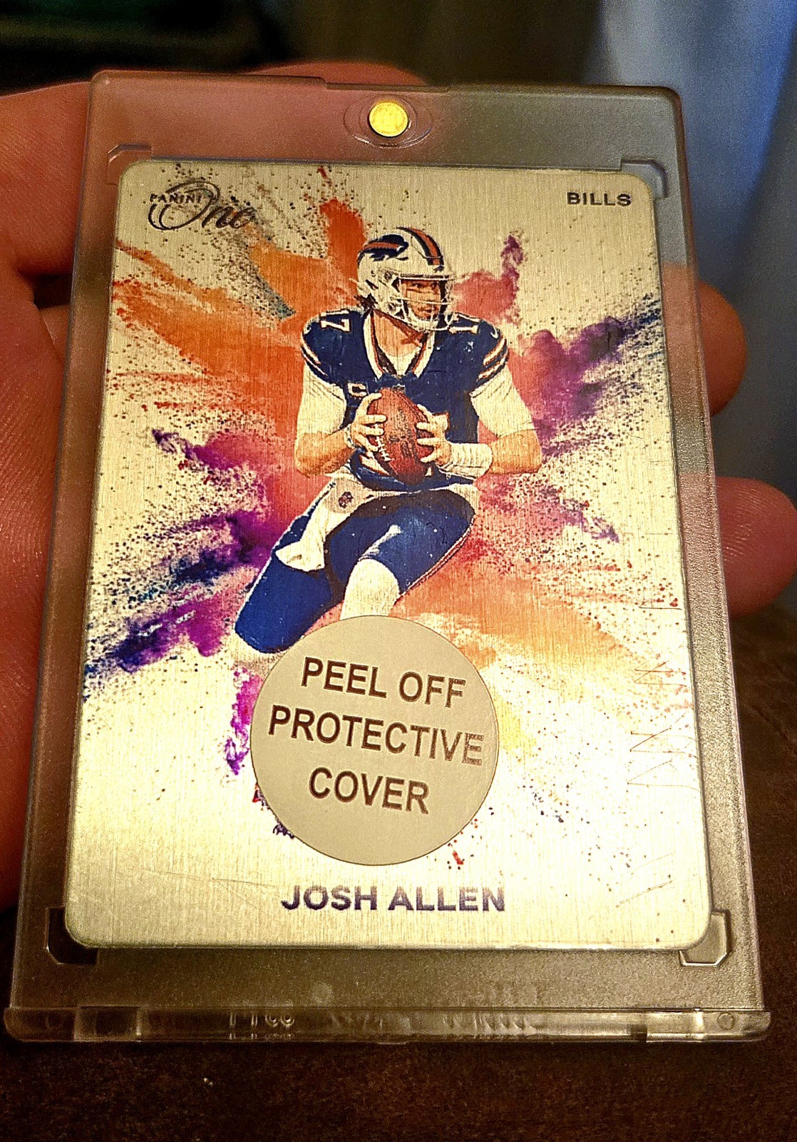 2023 Panini One Football Color Blast Josh Allen