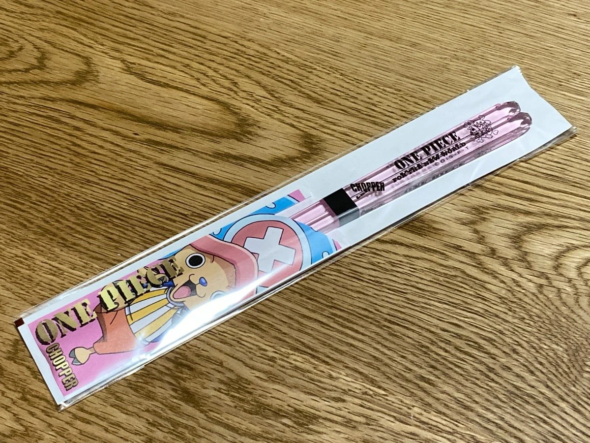 ONE PIECE Pirate Flag Clear Chopsticks Chopper Light Pink 490501 MADE IN  JAPAN | eBay