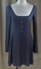 Wild Fable Medium Oxford Blue Pullover Knit Dress, New with Tags