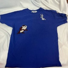 Acme Kids Looney Tunes Blue Bugs Bunny and Taz T-Shirt, size XL