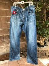 Shmack Men's Bootcut Jeans size 40x34