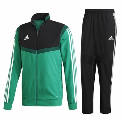 Adidas Mens Football Soccer Training Full Tracksuit Set Top Jacket Bottoms Pants | eBay