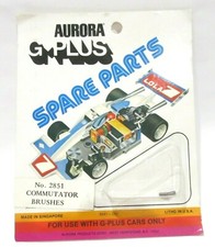 AURORA AFX SLOT CAR HO SCALE 1 Pair G-PLUS COMMUTATOR BRUSHES NEW