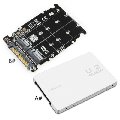 SATA-Bus 2in1 NGFF SSD to PCI-e SFF-8639 and SSD to