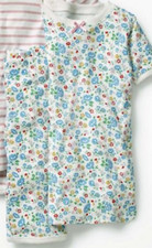 Mini Boden girls pajama short john age 3 7 8 years floral NEW