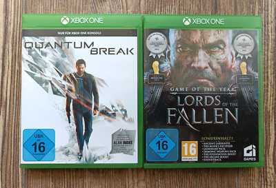 2x Xbox One | Quantum Break + Lords of the Fallen | DEUTSCH | Sammlung Spiele