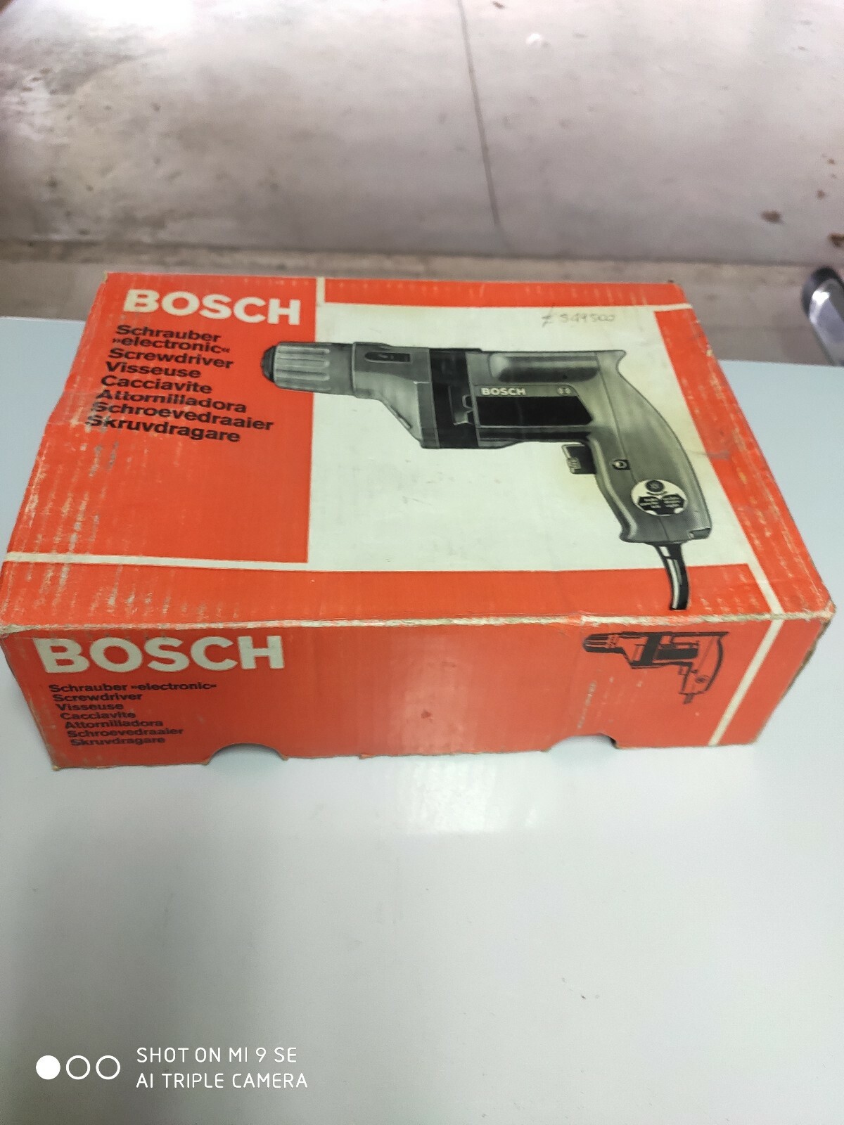 Trapano avvitatore Bosch Cod 060 1417 703 vintage