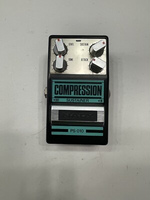 Nady PS-010 Compression Sustainer Compressor Guitar Effect Pedal MIJ Japan