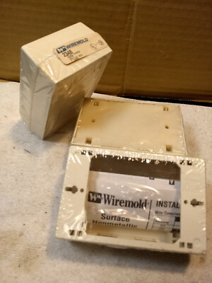 Wiremold 5507FRJ 4-1/4 x 1-7/8 Ivory Non-Metallic Wiremold 5507FRJ 4-1/4 x 1-7/8 Ivory Non-Metallic