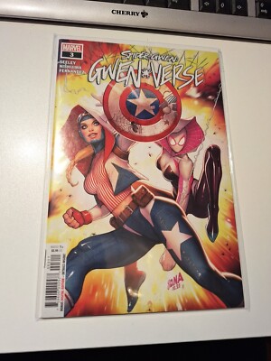 US MARVEL Spider-Gwen Gwenverse (2022) #3 A COVER VARIANT BY DAVID NAKAYAMA