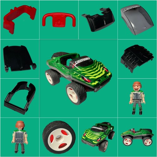 Playmobil Rennwagen Racer Click & Go Snake 5160 Ersatzteile zum Auswählen  #PM36