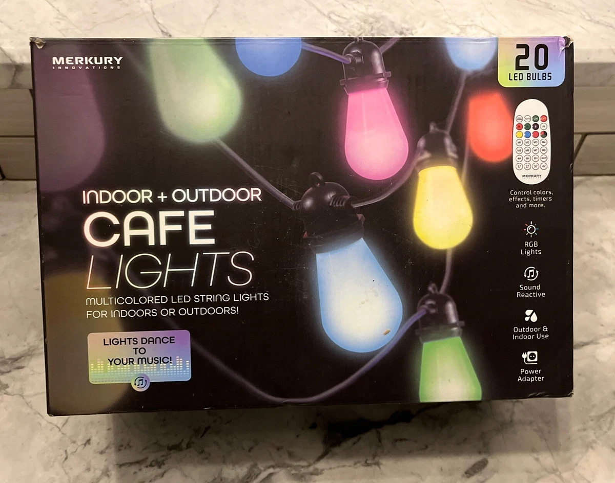 Merkury innovations outdoor solar led string lights deals