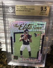 DESHAUN WATSON 2017 Elite Series Rc Refractor BGS 9.5 ROOKIE RC