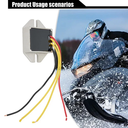 Silver Vehicle Voltage Regulator Rectifier For Motorcycles Snowmobiles 01-154-16 - Bild 9 von 10