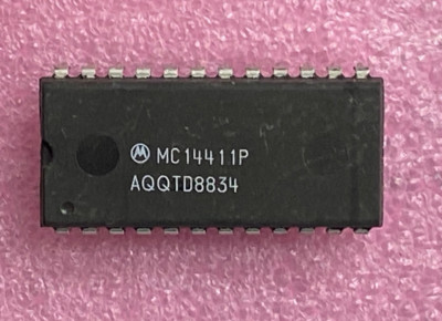 Motorola MC14411P Bit Rate Generator Integrated Circuit