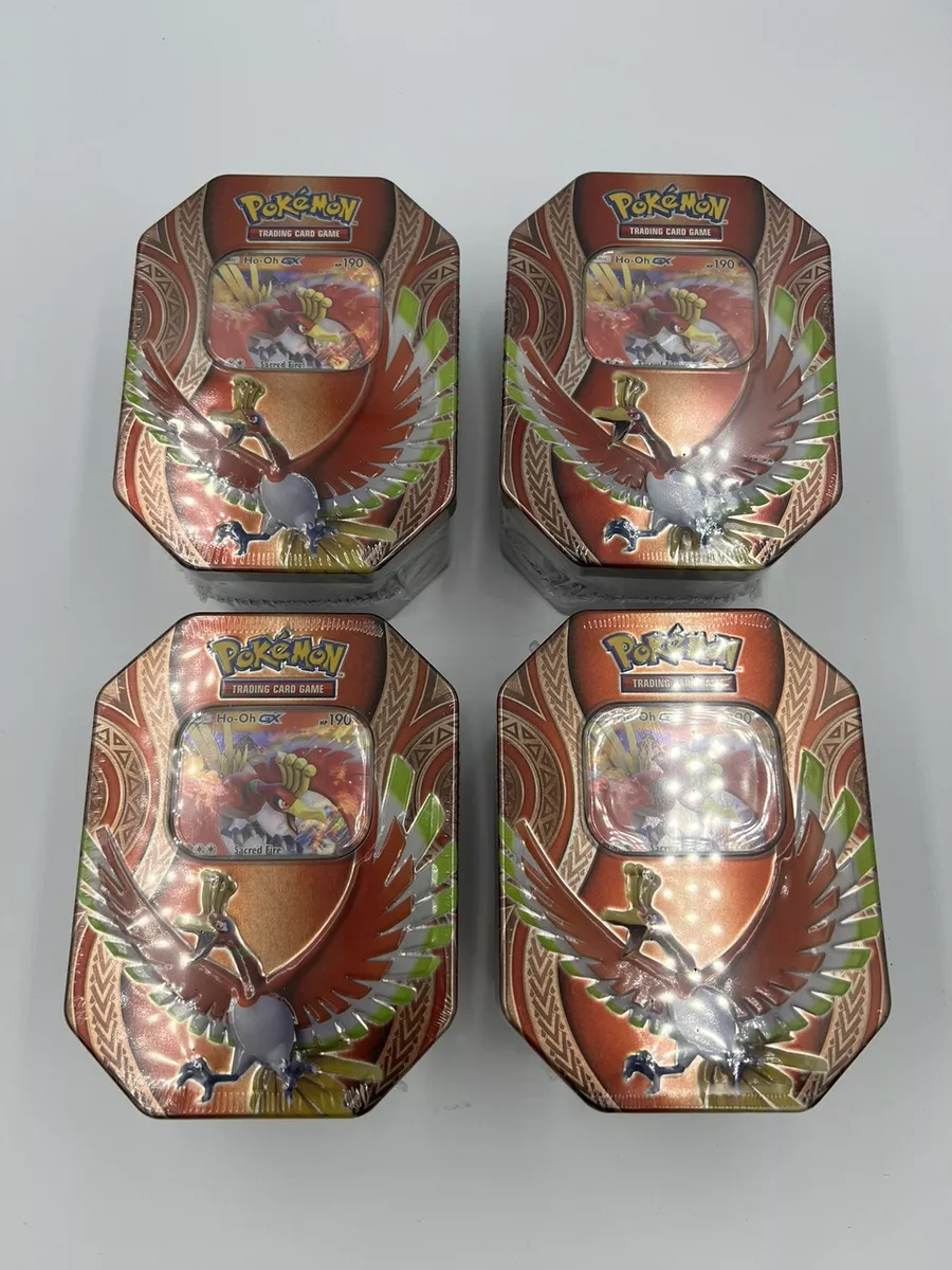 Pokemon Mysterious Powers Ho-Oh GX Collector Tin Set 