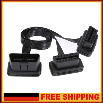16pin Kabel Adapter Scan Tool OBD2 Männlich Zu Weiblich für Bluetooth-kompatibel