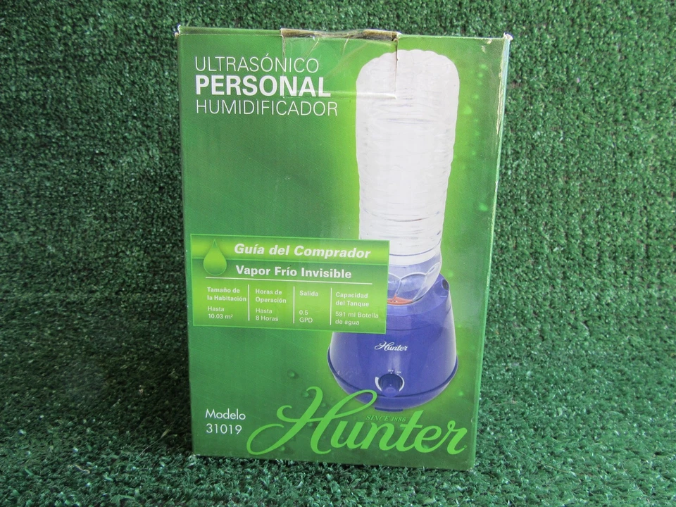 Nuevo humidificador de botella de agua personal ultrasónico azul Hunter 31019 Foto 3 de 4