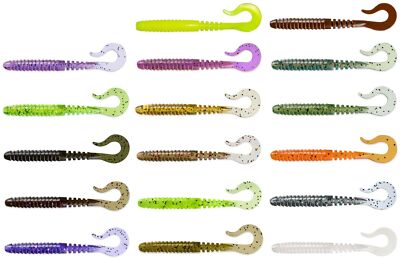 Fishup Vipo 3,6'' 9,1cm - 8 Gummijigs, Kunstköder, Raubfischköder, Gummiköder