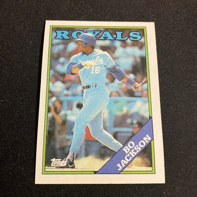RARE Bo Jackson Royals 1988 Topps #750 Error Card. Misaligned and  misprinted | eBay