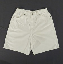 Vintage CHIC Women's 18 AVG Actual 32" x 9" High Waist Denim Mom Jean Shorts