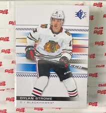 2019-20 sp authentic hockey blue foil dylan strome #6