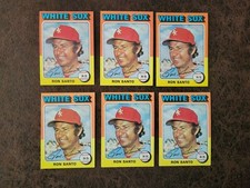 PICK 1 - 1975 Topps Baseball Ron Santo #35 - Chicago White Sox Legend
