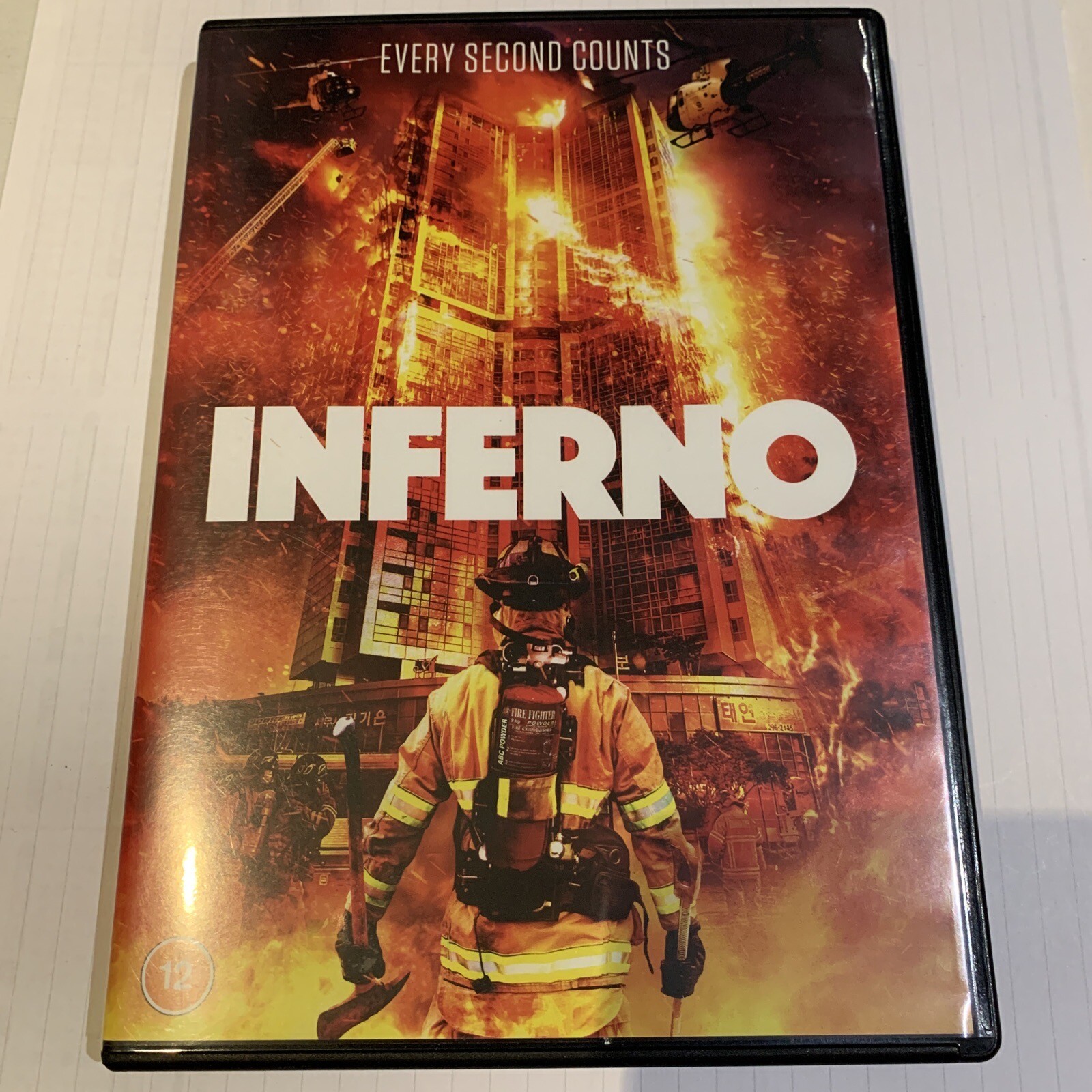 Inferno DVD (2021) Charlotte Arnold, Cote (DIR) cert 12