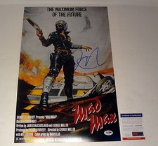 George Miller Director Mad Max Signed Autograph Movie Poster PSA/DNA COA #4