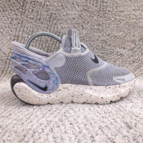 Nike Glide FlyEase Premium Mens Size 8 Grey Neutral Sneakers Shoes Mesh Trainers