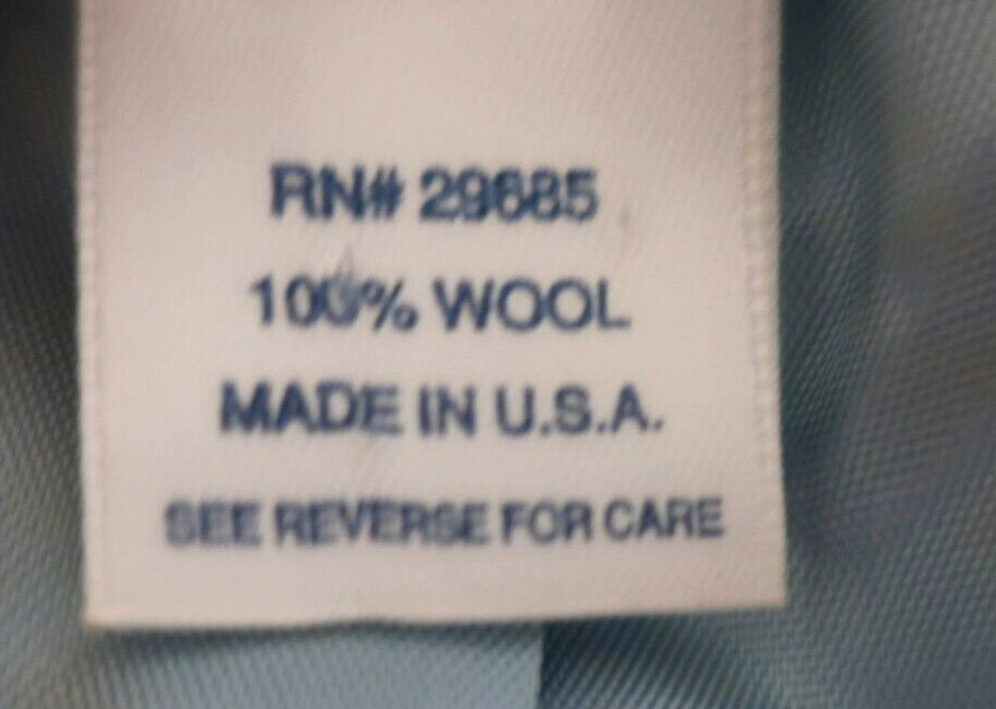 Vintage Pendleton Solid Powder Blazer Jacket 100%… - image 9