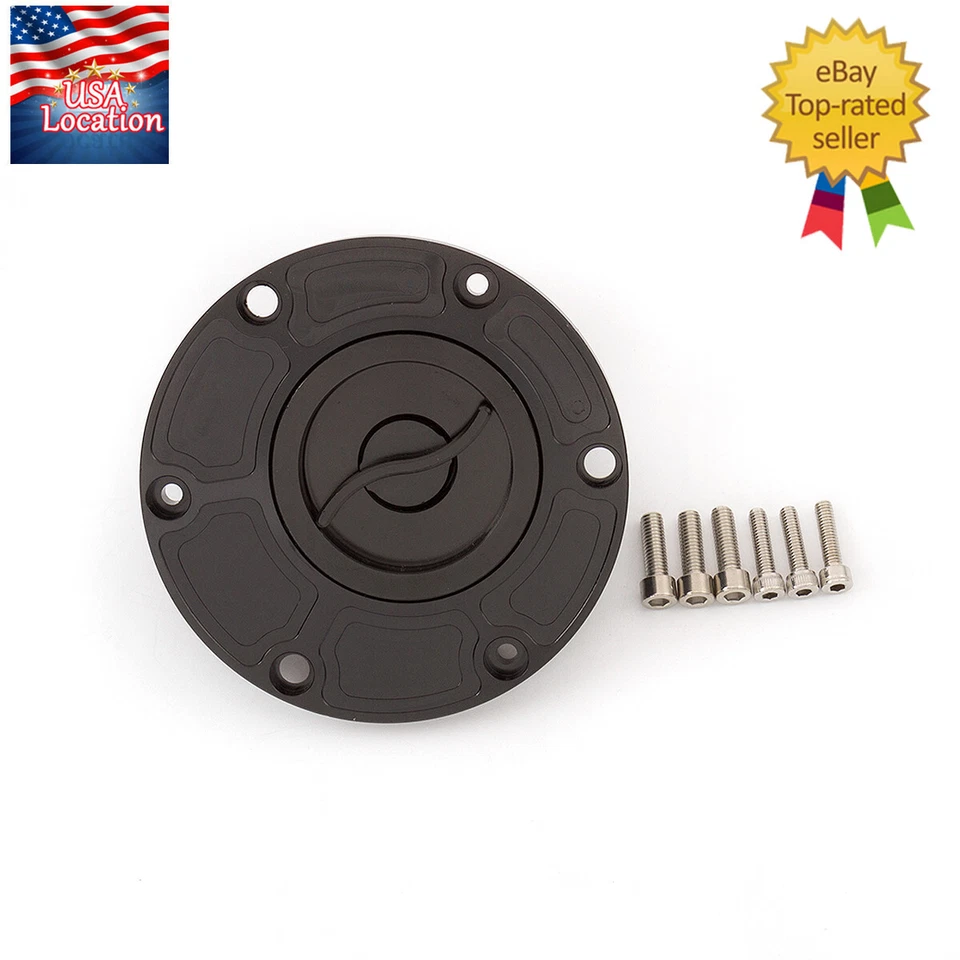 Tapa de gasolina CNC sin llave para Triumph Street Triple 675 Tiger 800/XC Foto 2 de 4