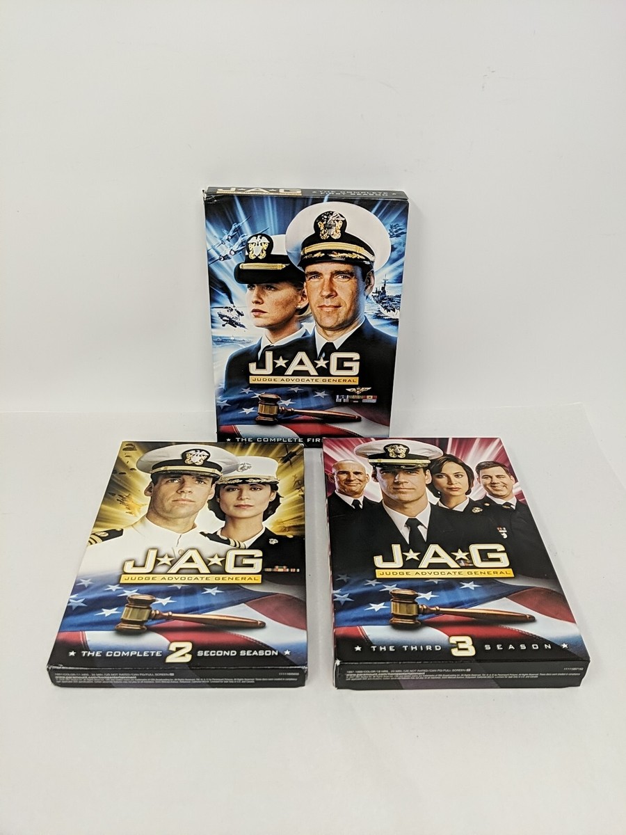 JAG TV Series On DVD Seasons 1, 2, 3 Judge Advocate General