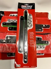 OEM TOOLS Serpentine Belt Tool with 4 Sockets and Adapters (Lot of 9 Units)
