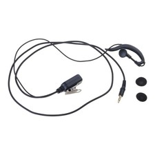 3.5mm Plug Single Side Headsets Headphones for Radio In Ear