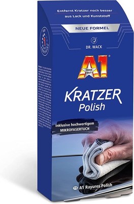 Dr. Wack A1 Kratzer Polish 50 ml Polier-Set Kratzerentferner Poliermittel