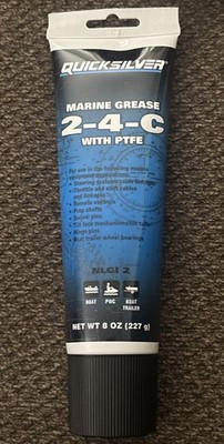Quicksilver 802859Q1 2-4-C Marine Grease with Teflon, Multi-Purpose Marine Lubri