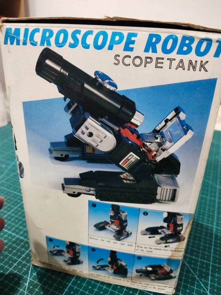 Vintage KO Taiwan Microman Diaclone pre Transformers G1 MC-20 Microscope Robot - Image 3 of 4