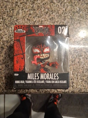 Funko Pop Minis-Marvel-Venomized Miles Morales #2-Bobble Head -NEW IN PACKAGE